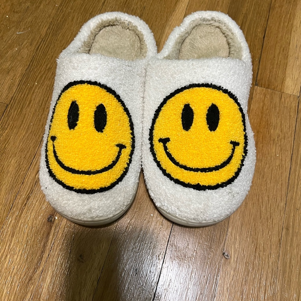 Smiley slippers
